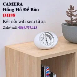 Đồng Hồ Camera Wifi DH88