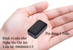 Định Vị Nghe Lén D113 Siêu Nhỏ Dùng Pin Lâu