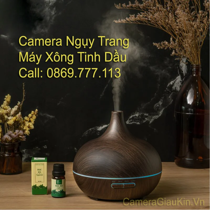 Camera Máy Xông Tinh Dầu